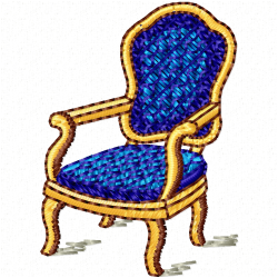 Chairs Embroidery Design 8 Chairs Embroidery Design 8